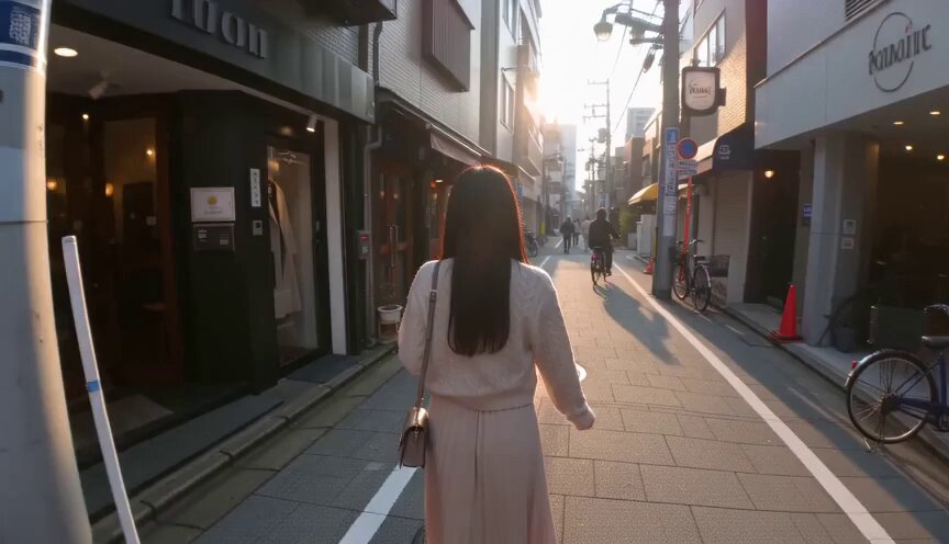 도쿄 디저트 가게를 발견하는 연인 브이로그