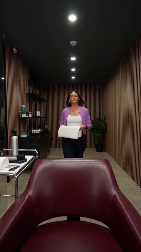 Ethans schneller Salon-Stilwechsel
