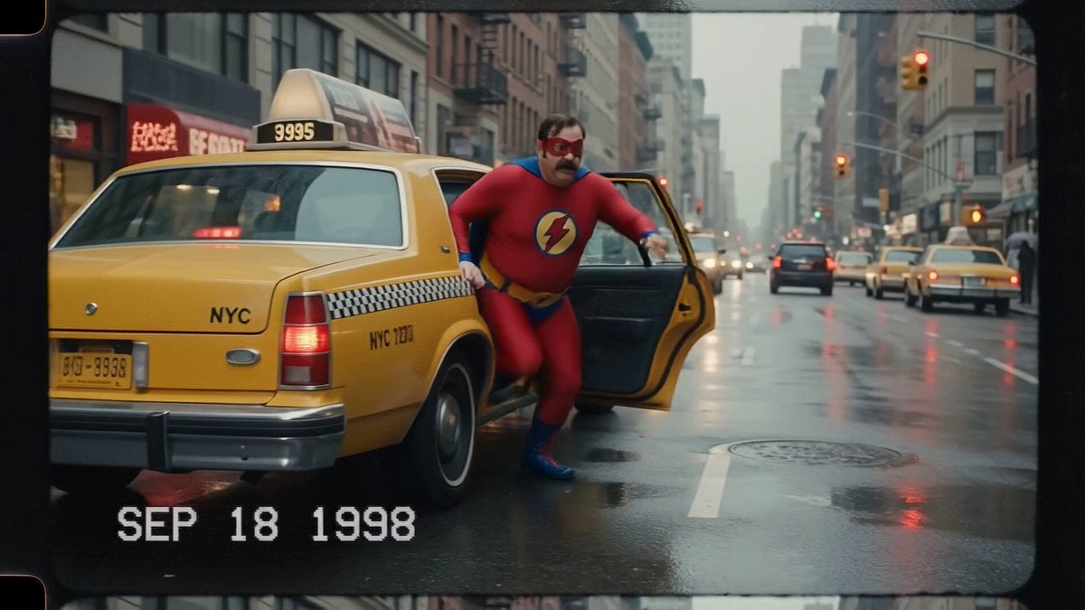 Un supereroe maldestro gira per Newark