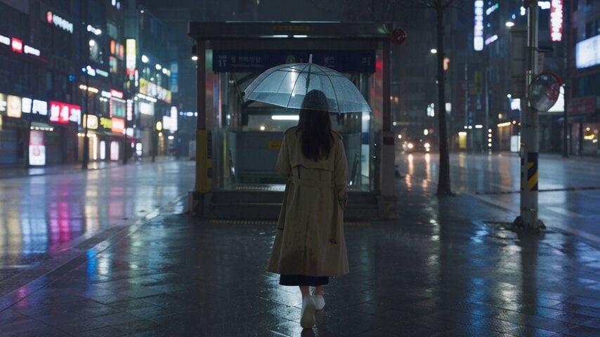 Un avviso dal futuro nel metrò di Seul