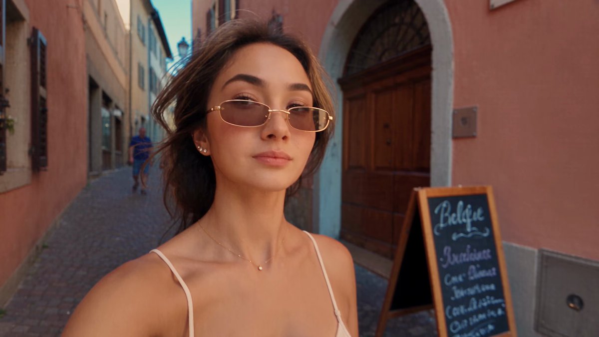 Old-Town Walk and a Café Selfie