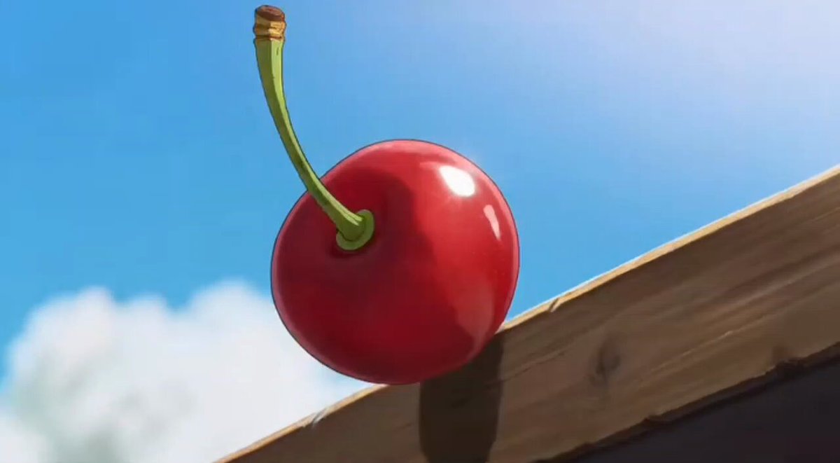 Tiny Workers Turn a Giant Cherry to Jam