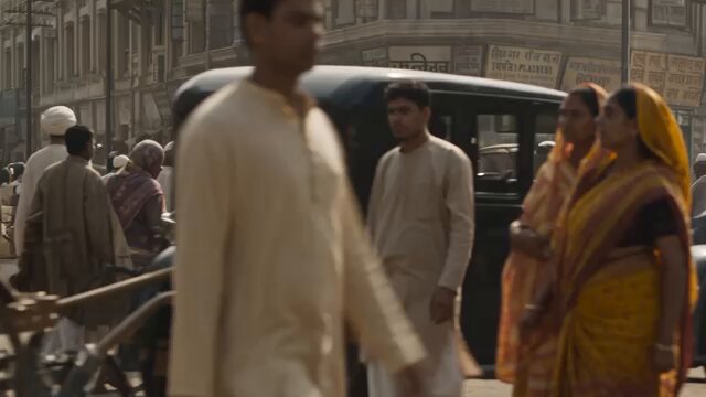 India coloniale ricreata con IA