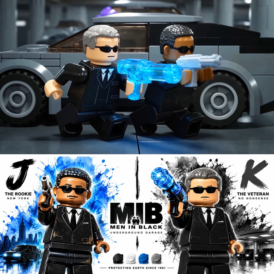 Agenti LEGO contro gli alieni