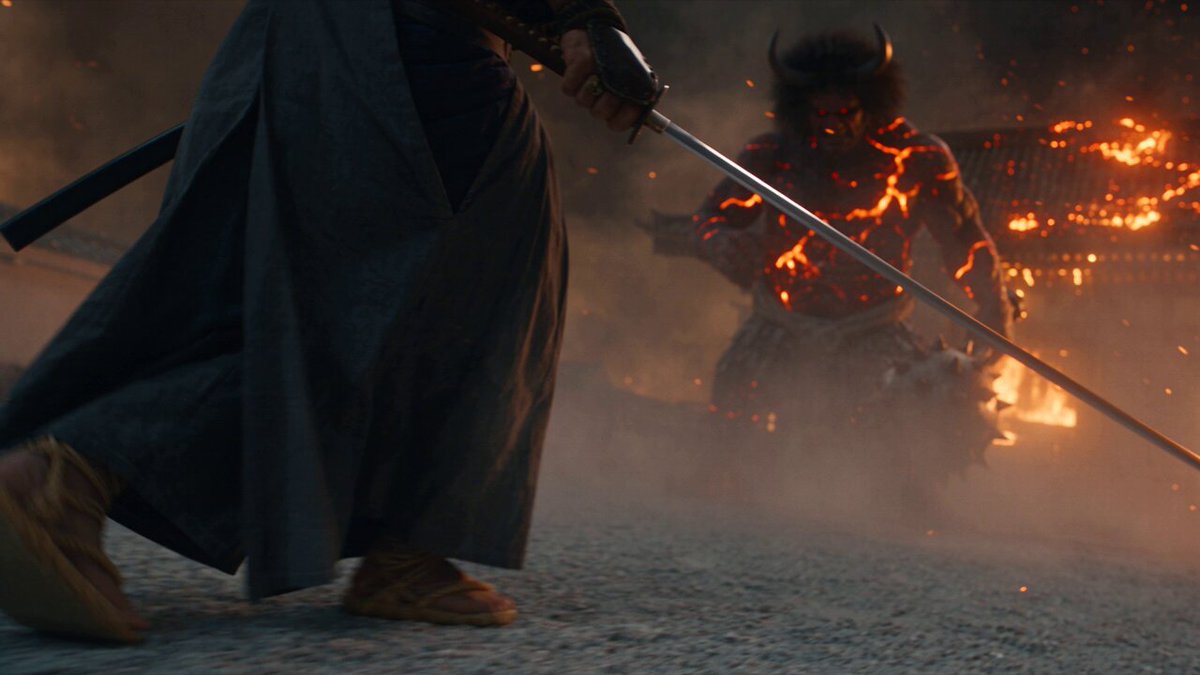 Swordsman and Oni Six-Shot Sequence