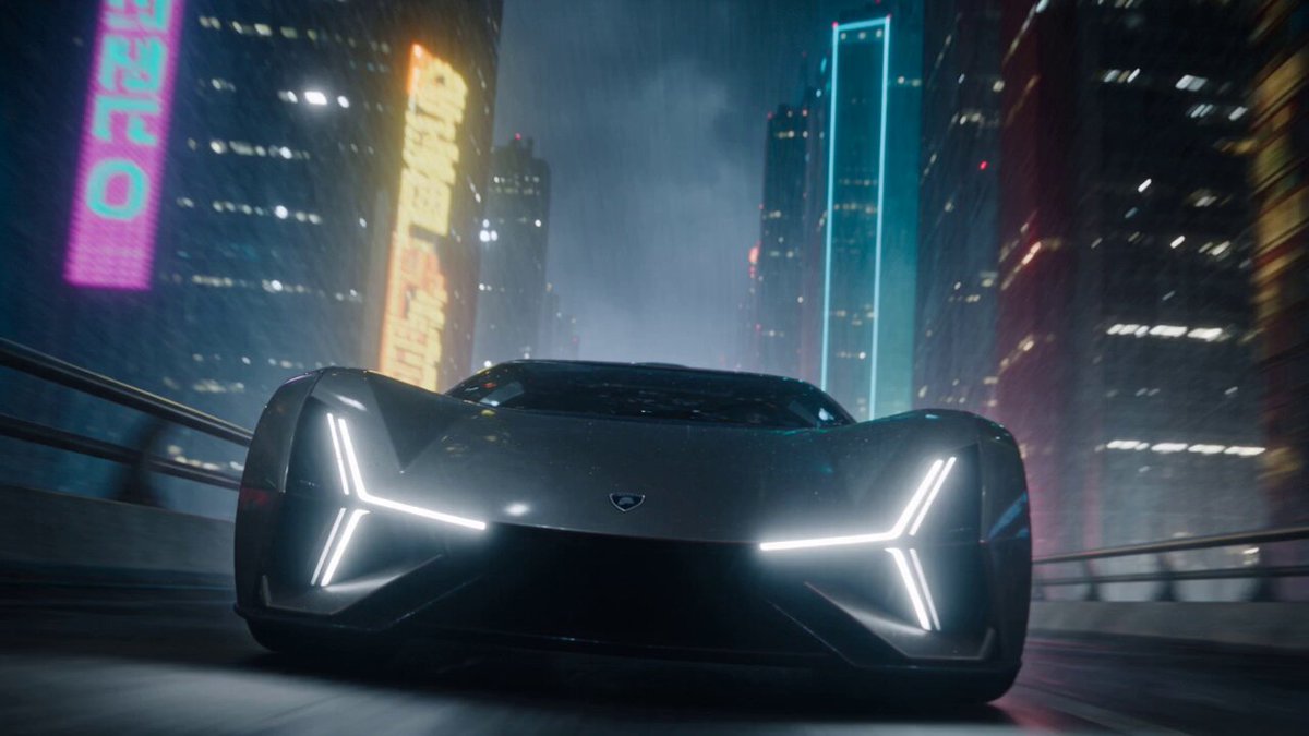 Flying Car Clash in Seoul 2099
